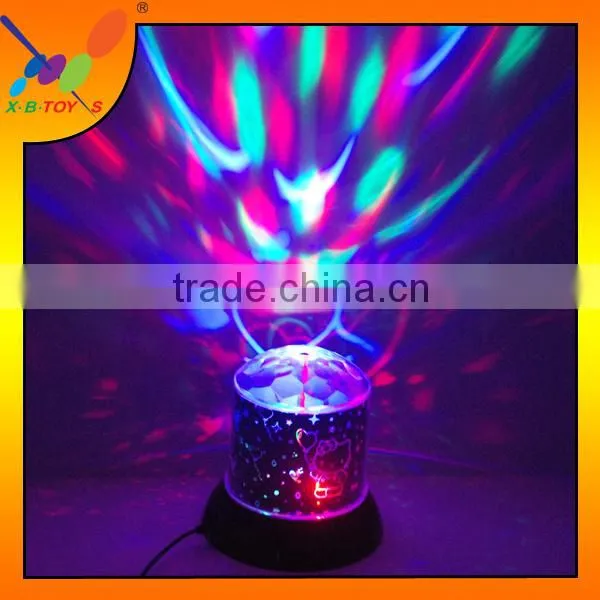 2015 Factory Provide the Projection Lamp Creative LED Rotating Projector
