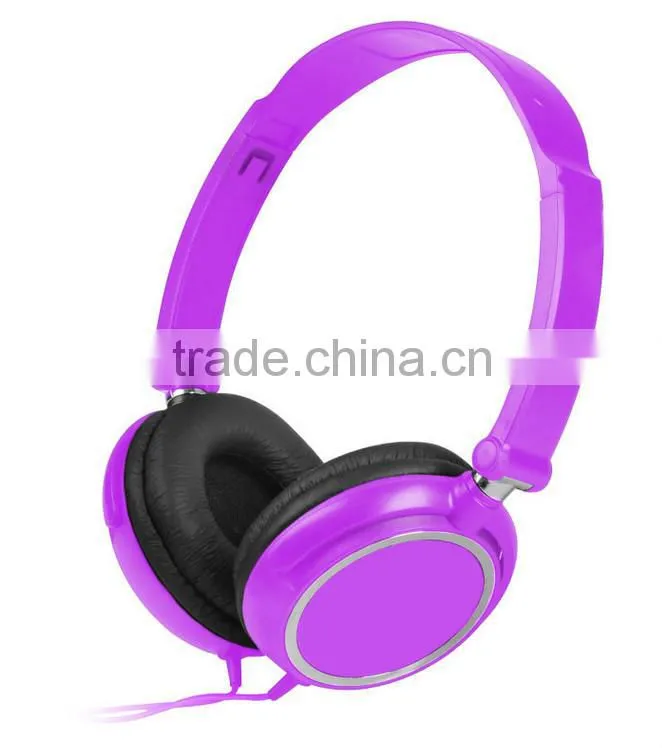 2015 New Carved Headphone With Logo Printing