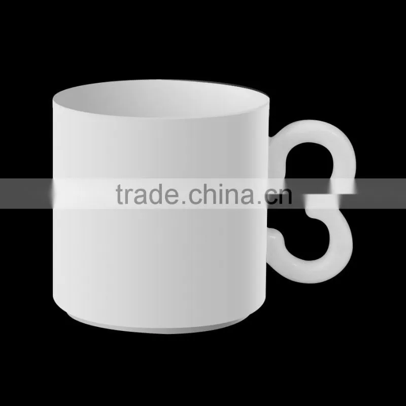 Cheap Nubmber mug cups, ceramic mug