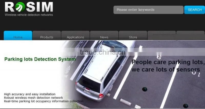 Outdoor/indoor Parking Lot Occupancy Sensor System for Wireless Parking Space Detection