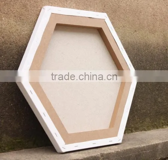 cotton oval stretched canvas