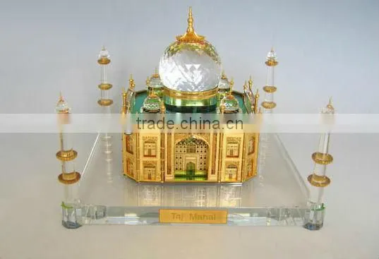 crystal model, crystal building, crystal business gift