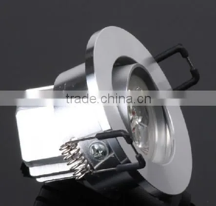 High Power 3*1W LED downlight 3w led ceiling light