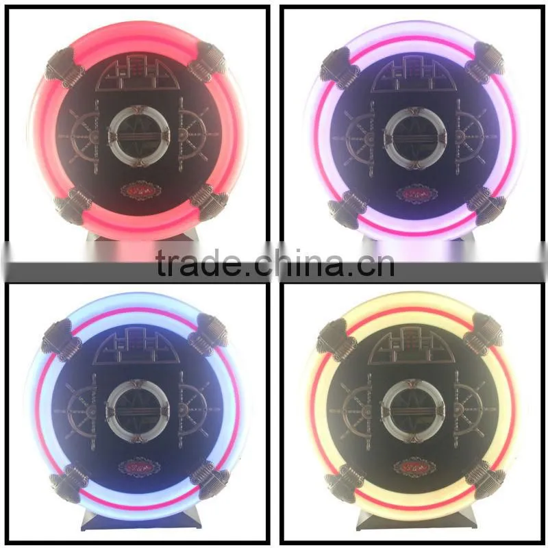 Ball shape wall amount Jukebox speaker with Bluetooth USB SD Function