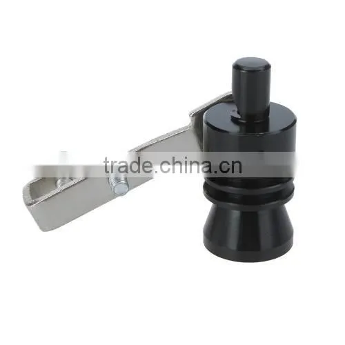 Turbo Sound Whistle Exhaust Pipe Tailpipe Blow-off Valve Aluminum Size L Black