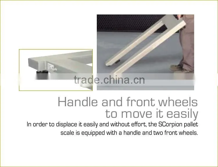 SCorpion Series Epoxy Painted Steel Structure Digital Pallet Weighing Scale