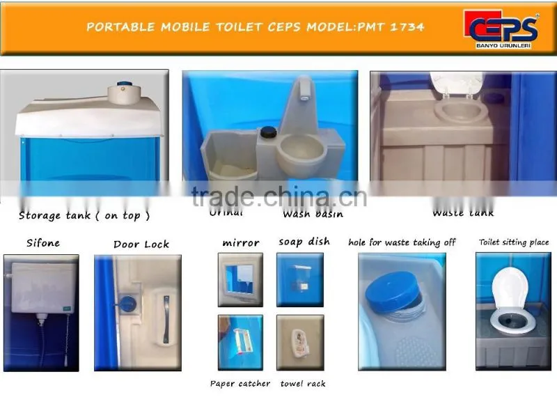 Mobile Toilet portable mobile toilet wc outdoor toilet street toilet