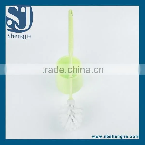 Trade Assurance Cleaning plastic toilet brush with the same color holder