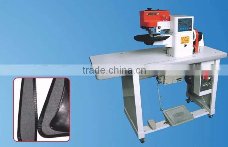 leather edge folding machine