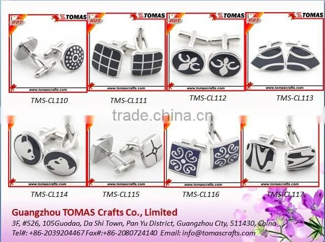 Fashion Mens Cufflinks , Custom Cufflinks , Crystal Cufflinks