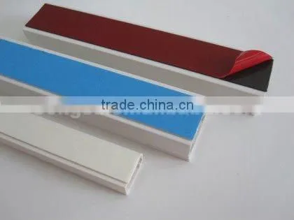 Sticking decorating wire duct