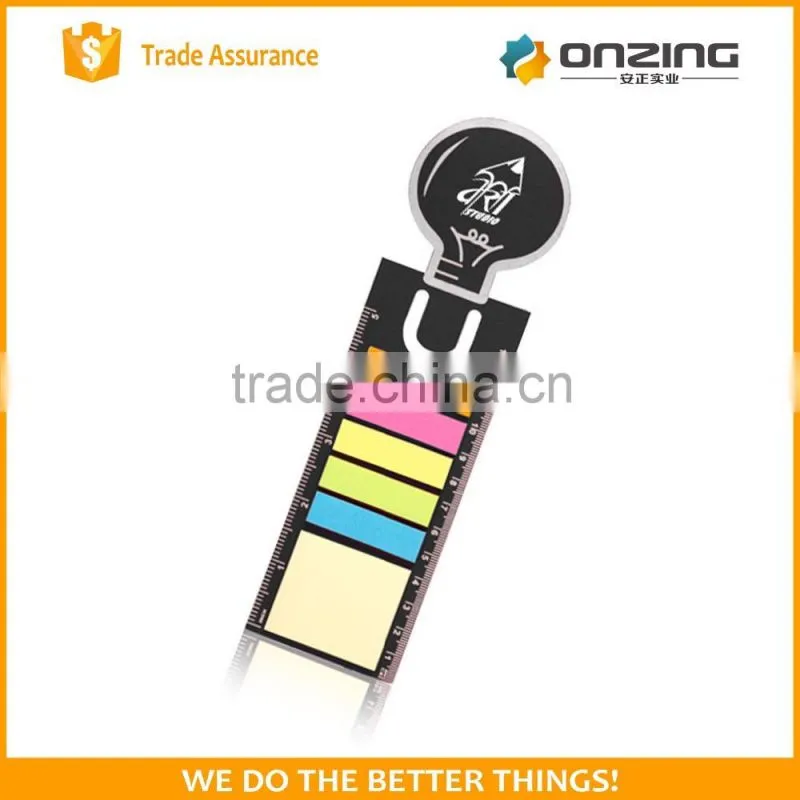 Onzing new paper ruler with sticky note memo