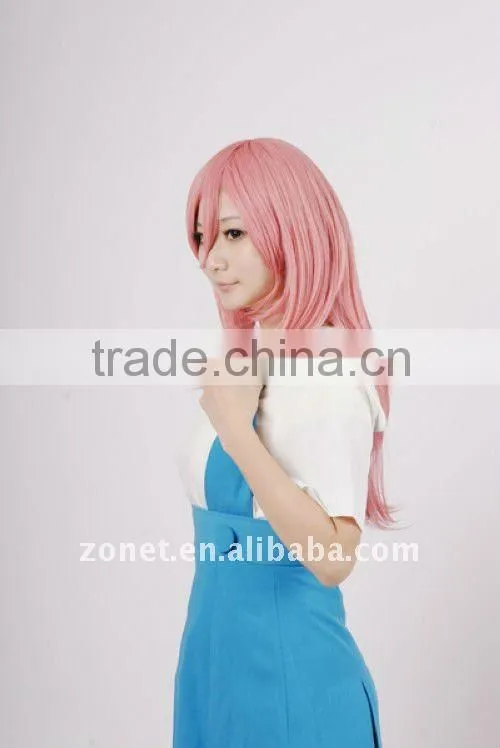 Fashion Cosplay Purple 60CM TARO PURPLE Long Straight Wig