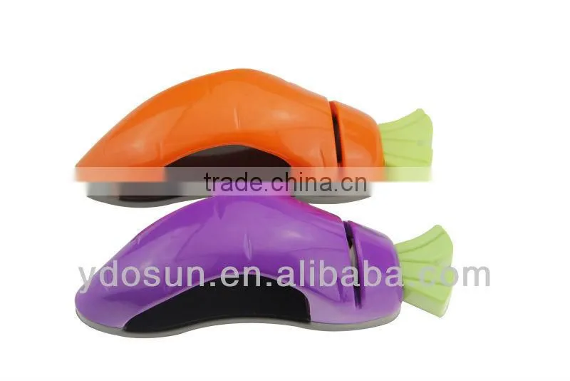 funny eggplant shape knife sharpener