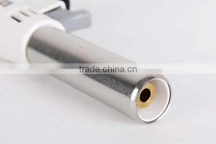 Butane Gas Torch Flame Gun Auto Ignition Blow Jet Burner Lighter Welding Burning Iron Heating BBQ Blowtorch Cooking Soldering