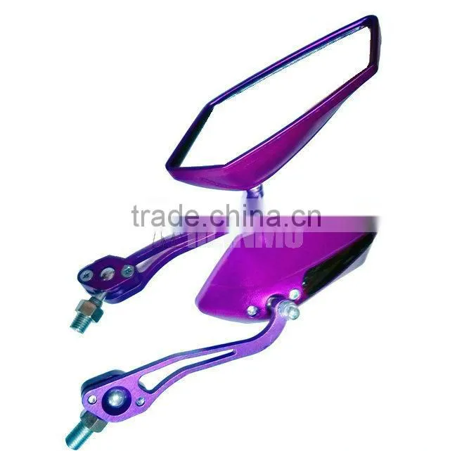 Motorcycle CNC motorized rear view mirror cheap mirror with high quality 6 colors