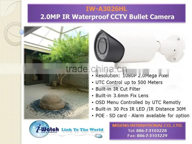 IW-A3026HL UTC Control up to 500M IR AHD Camera