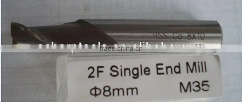 High helix angle End mill for aluminum HSS