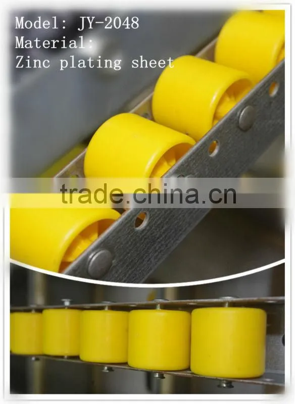 JY-2048|Sliding roller track with yellow wheels of PP material|Linear guide for assembly line