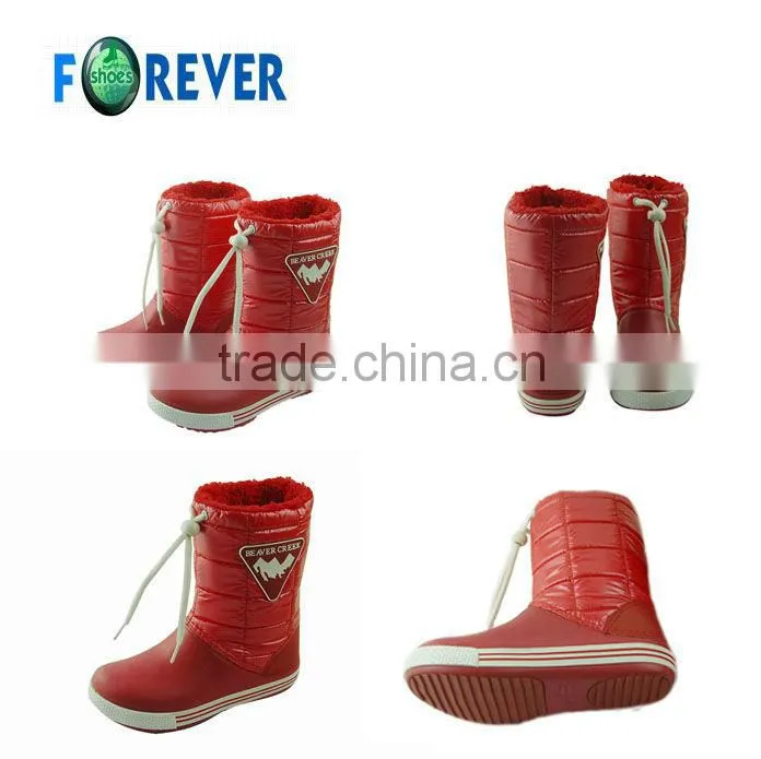 cute warming winter snow boots