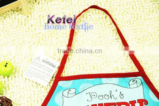 kids cartoon drawing painting apron