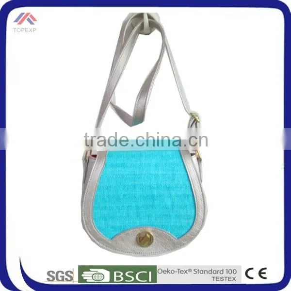 Girl Straw Bag Long Shoulder Mini Bag