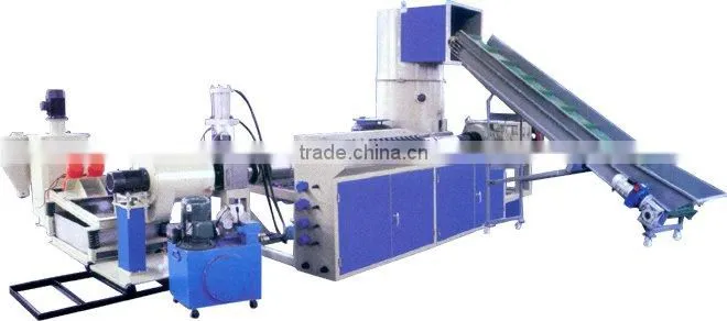 plastic granules making recycling machinery