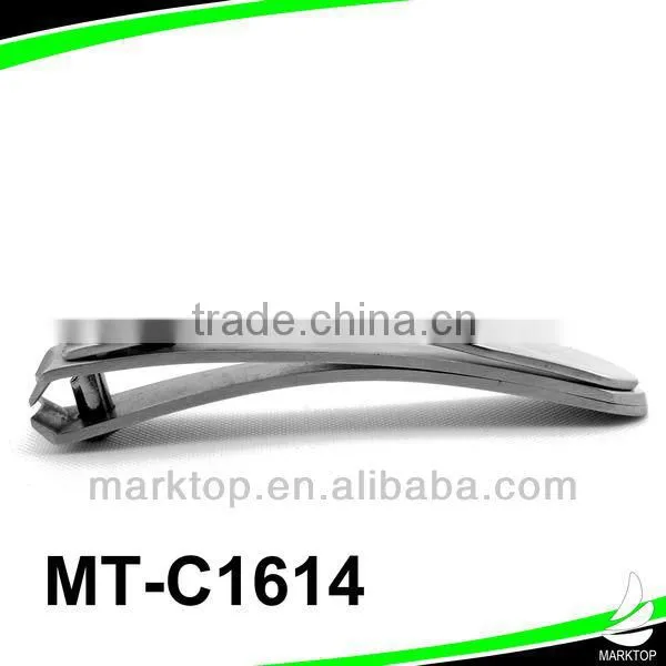 Stain steel round toenail clippers for thick nails