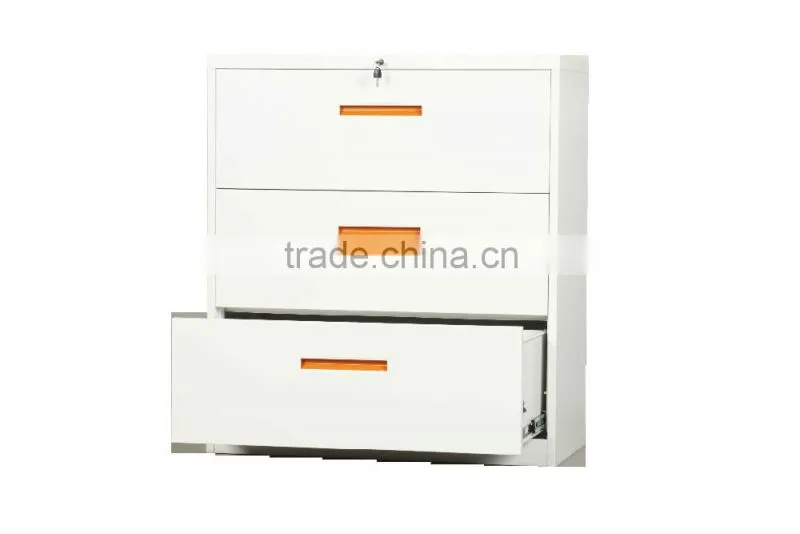 three drawer Office Furniture Steel Filing Cabinet