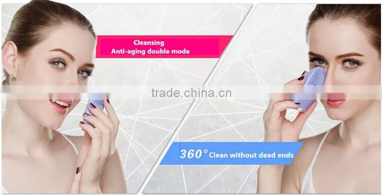World best selling products silicone facial cleansing brush beauty care facial instruments facial cleaning brush acne skin care