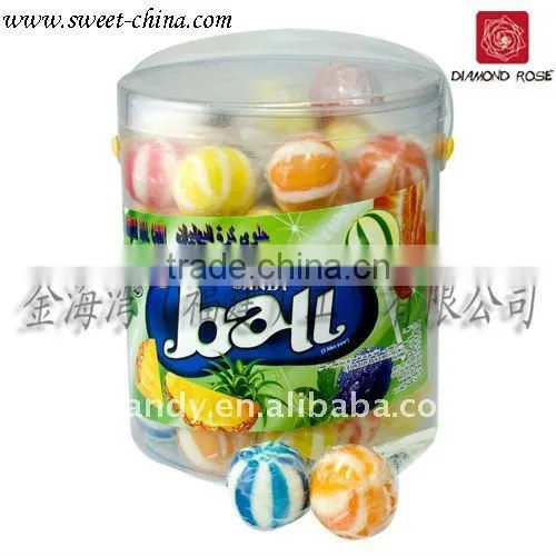 Lollipop bubble gum
