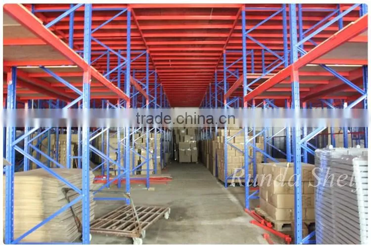 warehouse multi tier mezzanine rack