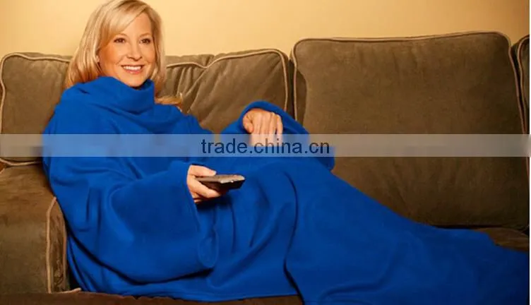 Snuggie blanket with arms