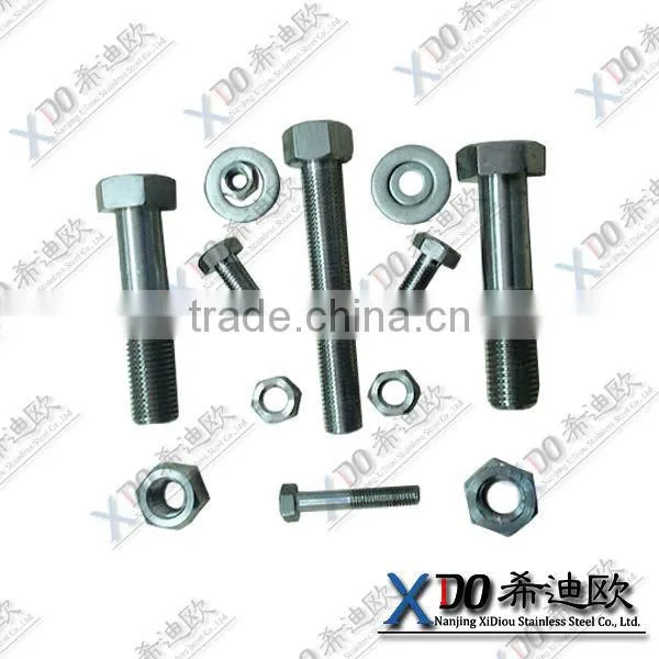 inconel 825 NS142 hardware anti-corrosion duplex bolt