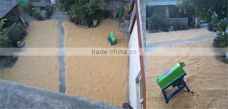 Farm Maize Huller And Thresher Sweet Corn Sheller Corn Removing Skin And Threshing Machine