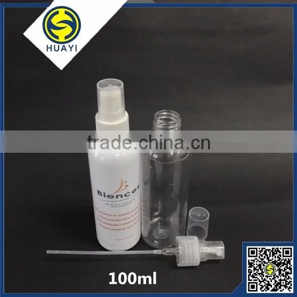 100ml empty pet plastic perfume bottles