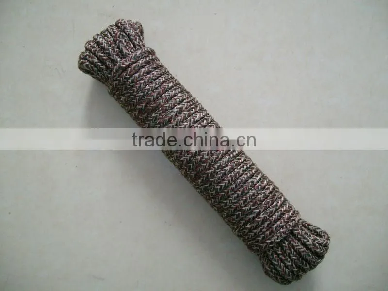 Diamond Braid Polypropylene Rope, 5/8 by 100 Feet, Assorted Colors