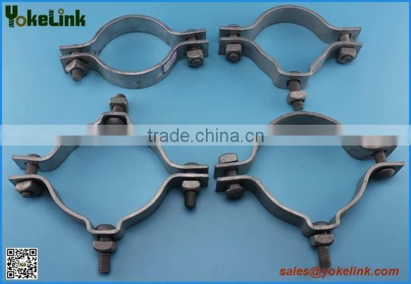 2-way/3-way/4-way Adjustable Type Single Offset Pole Band/Pole Hoop Clamp
