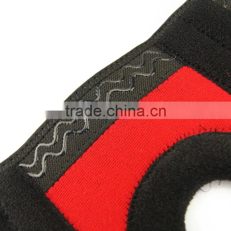Best selling Elastic Wraparound Black Sports Neoprene Leg Knee Protector Guard Pad Brace