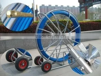 Fiberglass duct rodder/tapered fiberglass rod/cable duct rods