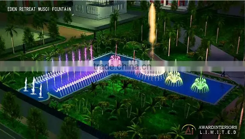 Stone garden products small music fountain in Negria