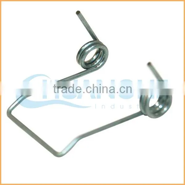 China supplier presion blue painting torsion spring