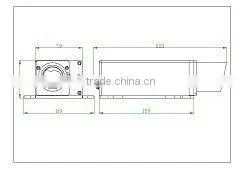 Portable laser measurement device