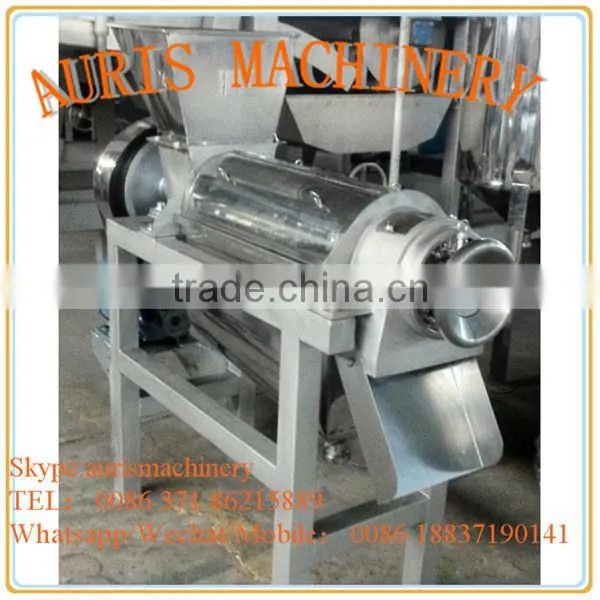 Easy operation Stainless steel apple screw juicing machine