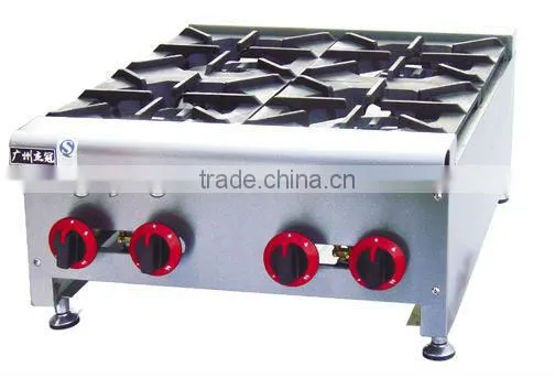 heavy duty gas stove with 6 burners