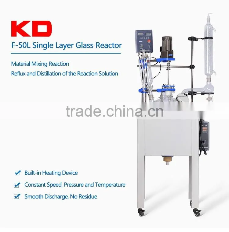 50L Laboratory Glass Reactor
