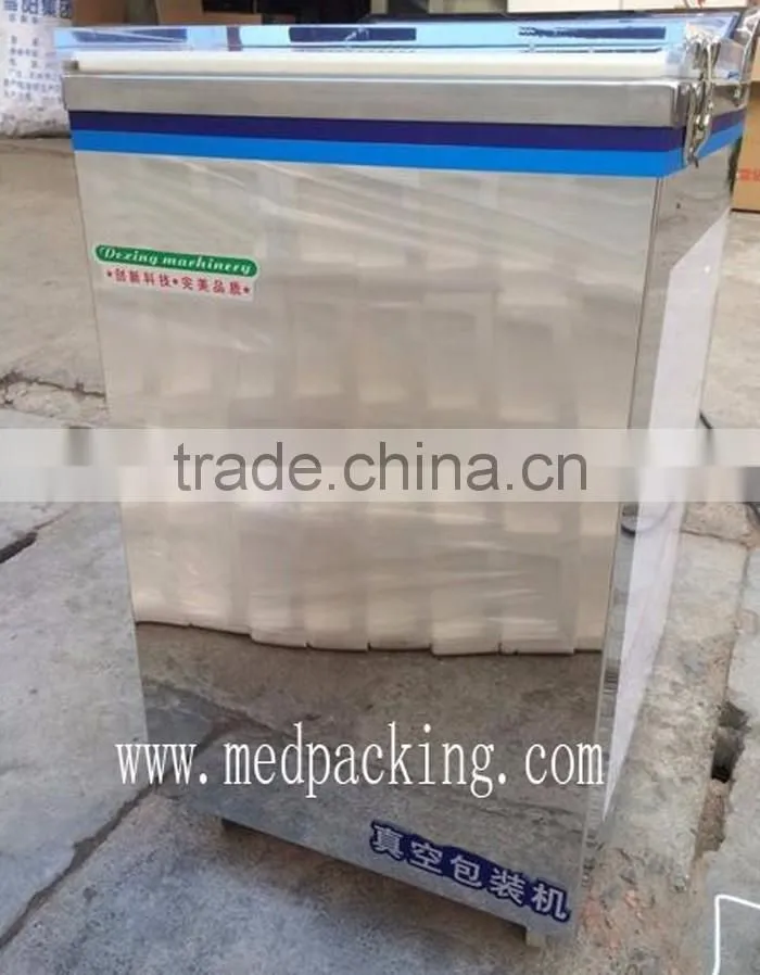 Double food vacuum pump packaging machine