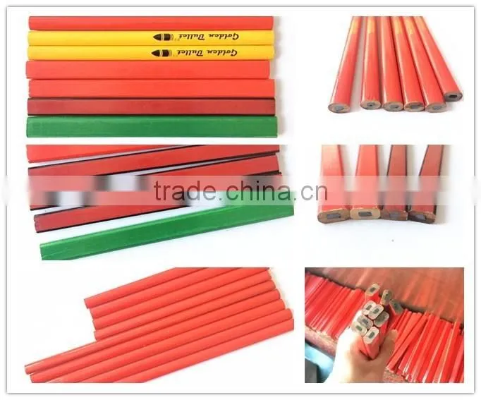 7"octagonal carpenter pencil