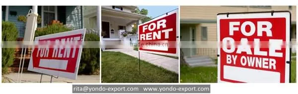 4mm 5mm Corflute / Coroplast Real Estate Signs