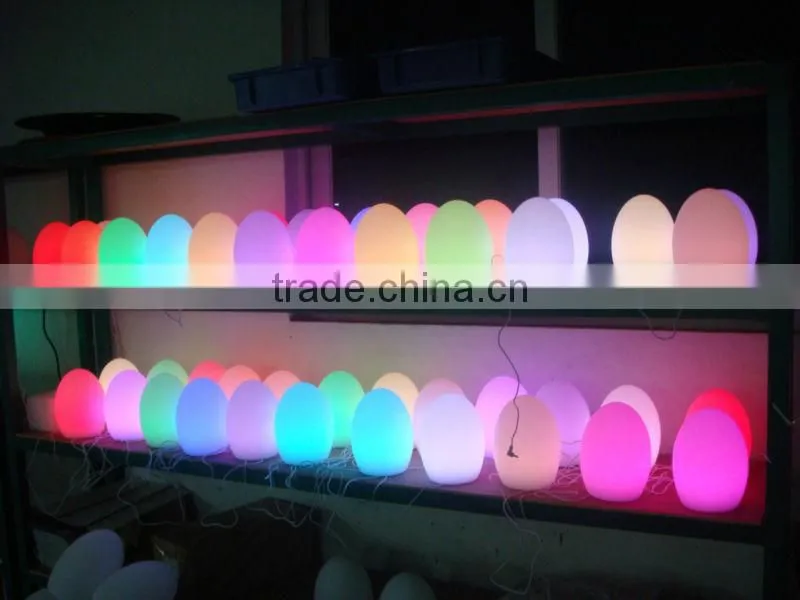 Hot sale decorative unbreakable multi color changing Night Club Table Lamp
